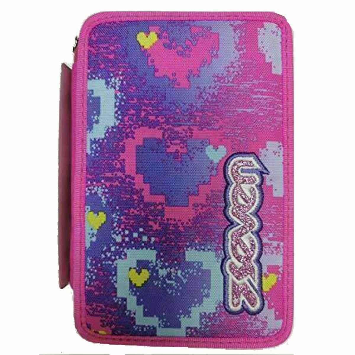 Seven  - astuccio 3 zip brightheart