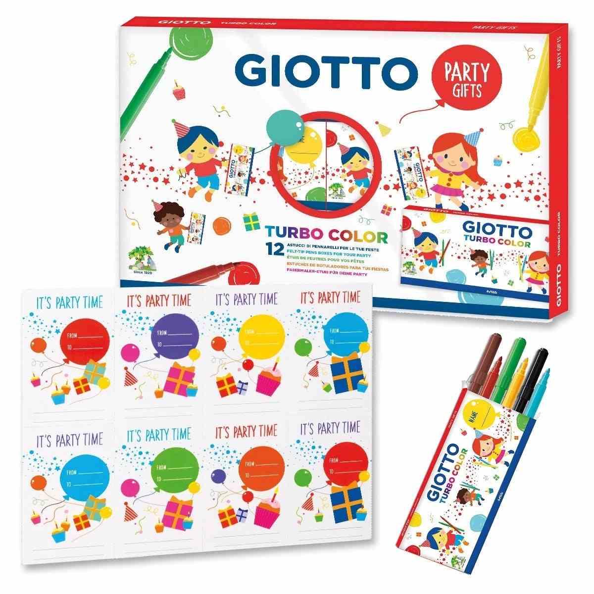 Giotto turbo color party gifts