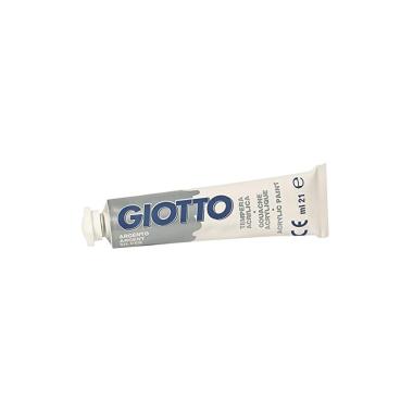 Giotto tempera acrilica tubetto 21 ml argento