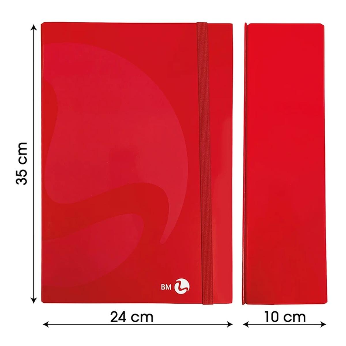 Bm portadocumenti dorso 10 cm con elastico