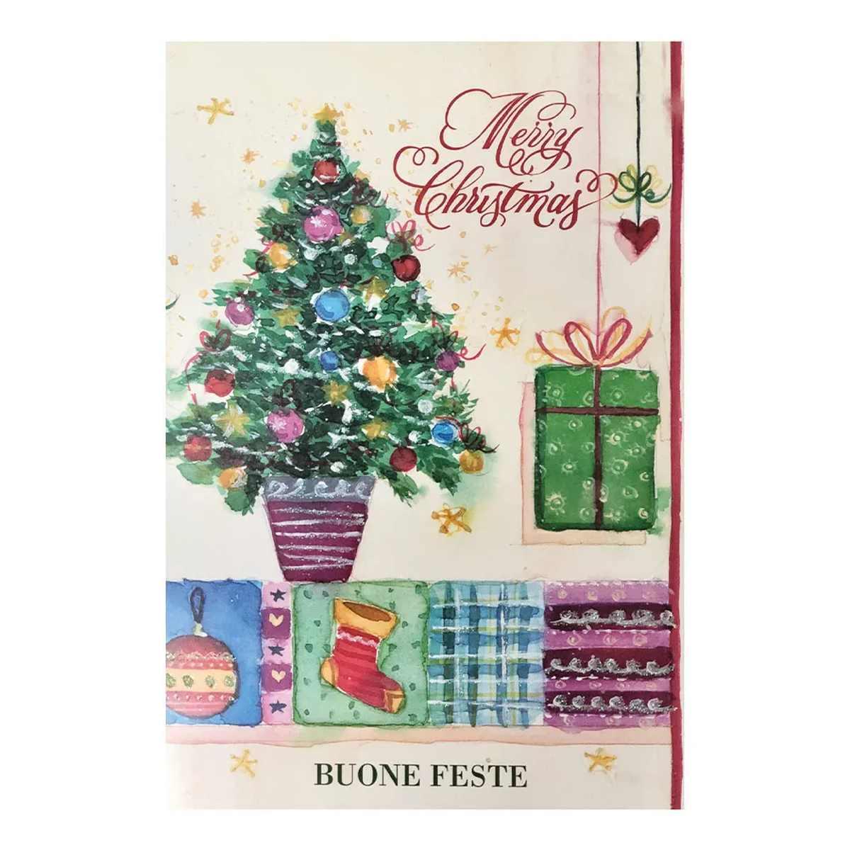 Biglietto natale - 11,5 x 17 cm