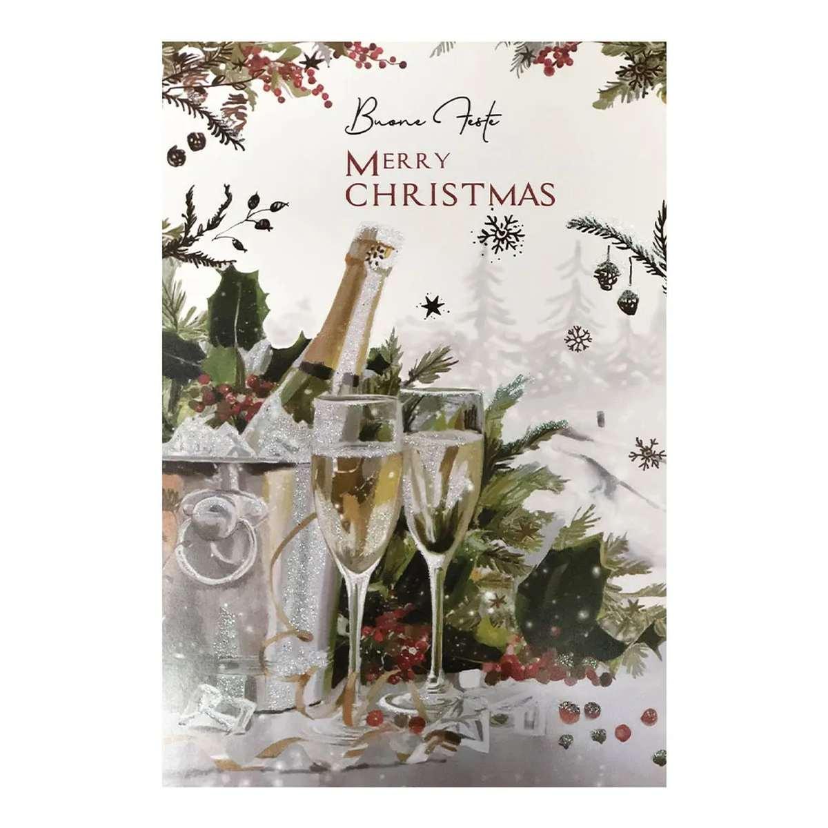 Biglietto natale - 11,5 x 17 cm