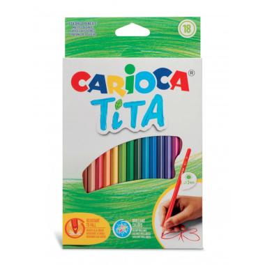 Carioca matita tita - 18 pz