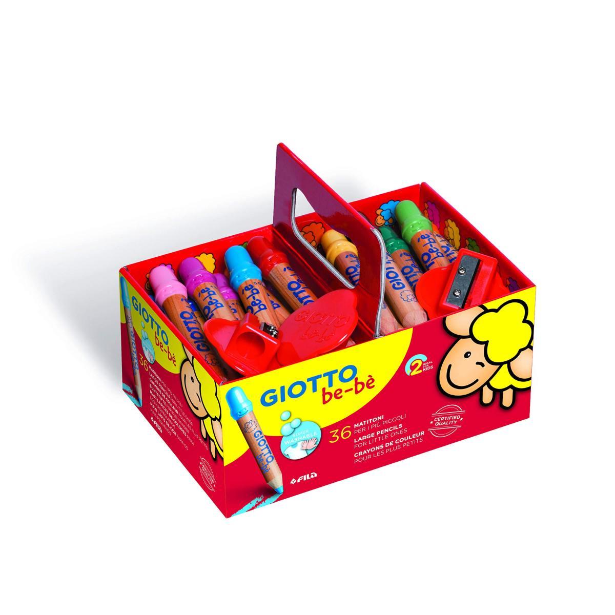 Giotto be-bÈ matitoni - schoolpack 36 pz
