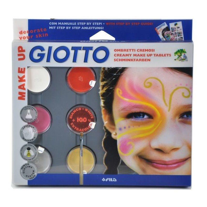 Giotto make up - ombretti cosmetici - set colori classici