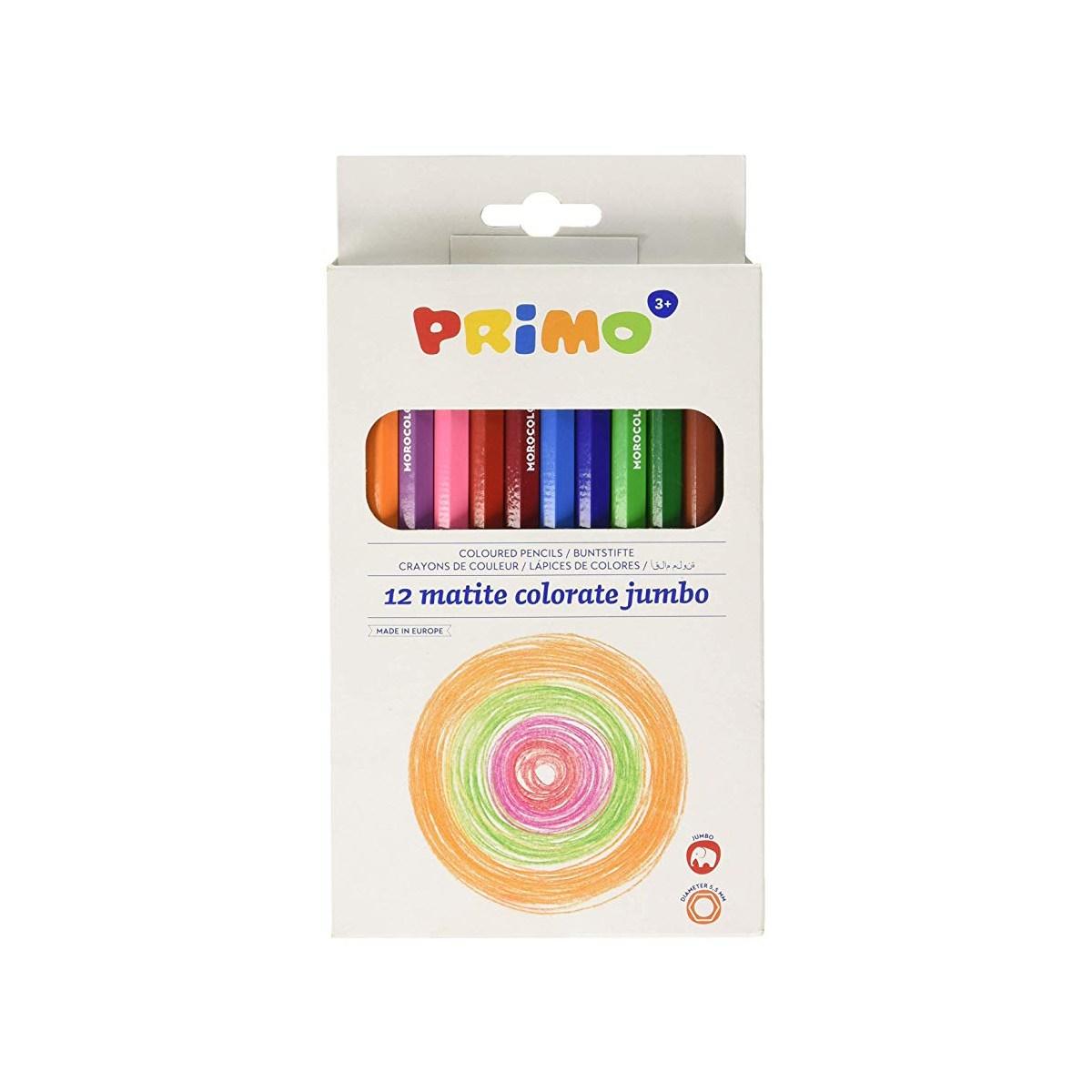 Primo - pastelli jumbo - confezione da 12 matite