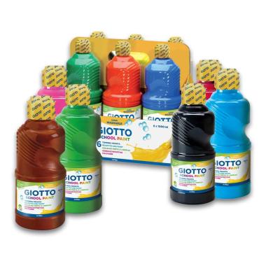 Giotto tempera school paint in flacone da 250 ml