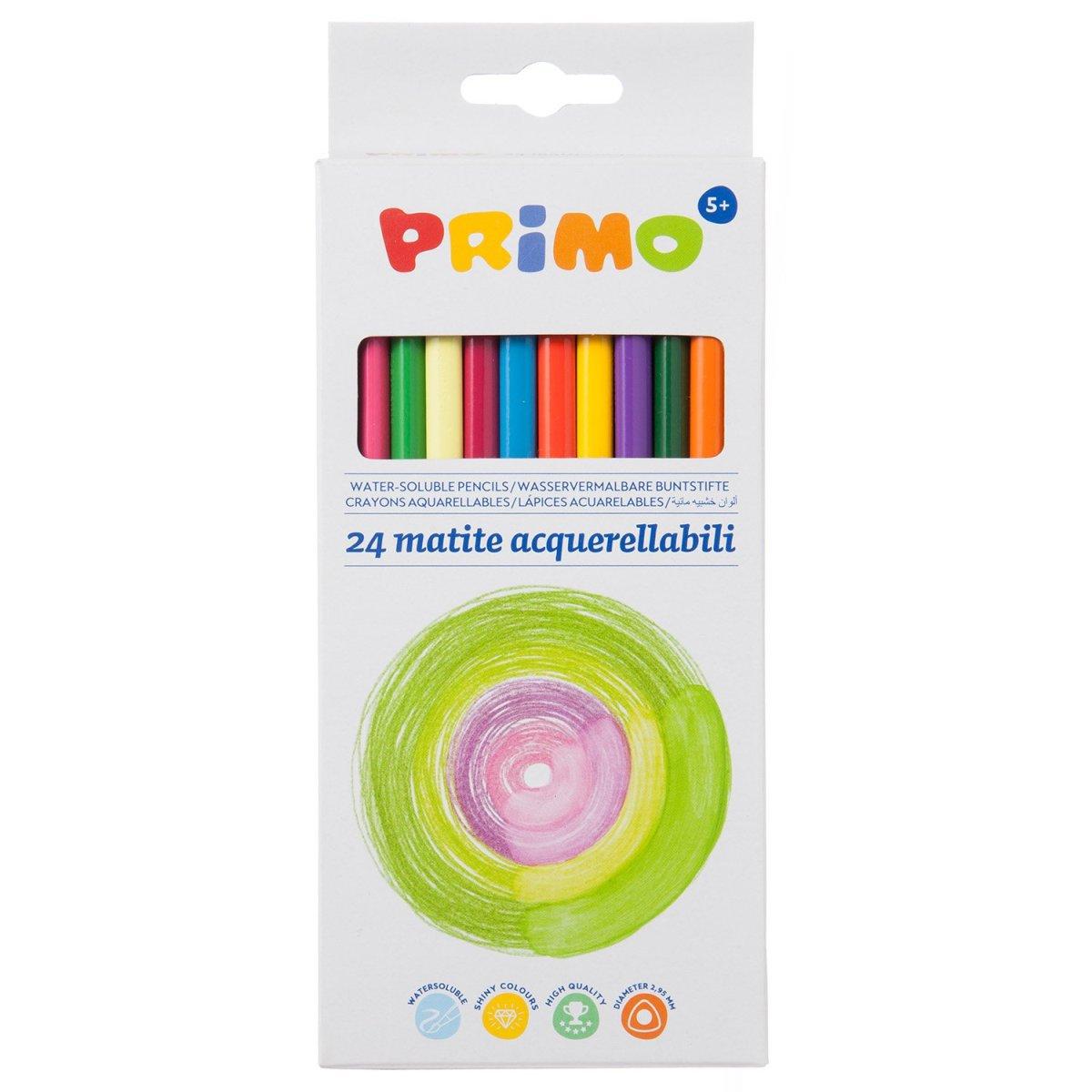 Primo - matite colorate acquerellabili Ø 2,9 mm - 24 pz