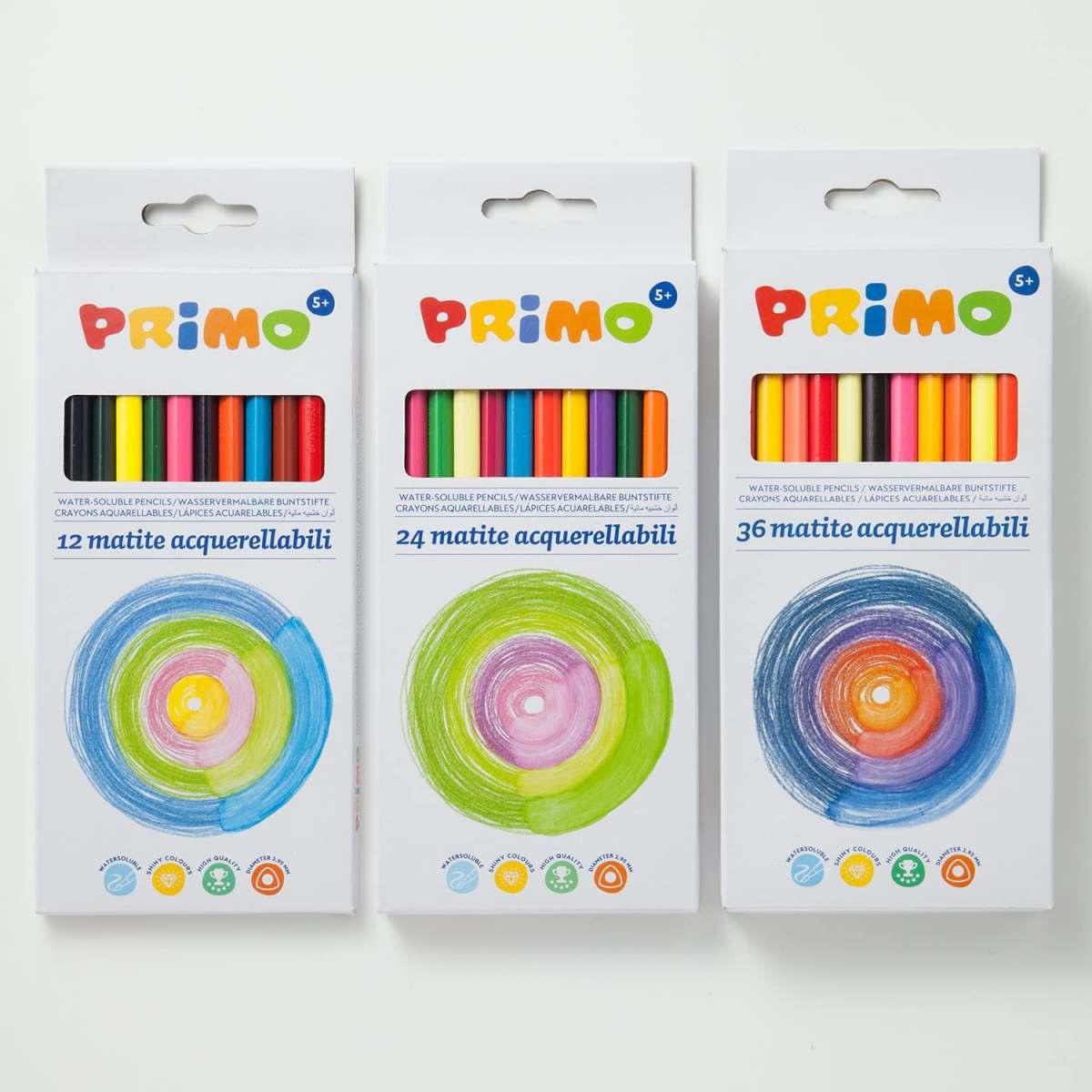 Primo - matite colorate acquerellabili Ø 2,9 mm - 24 pz