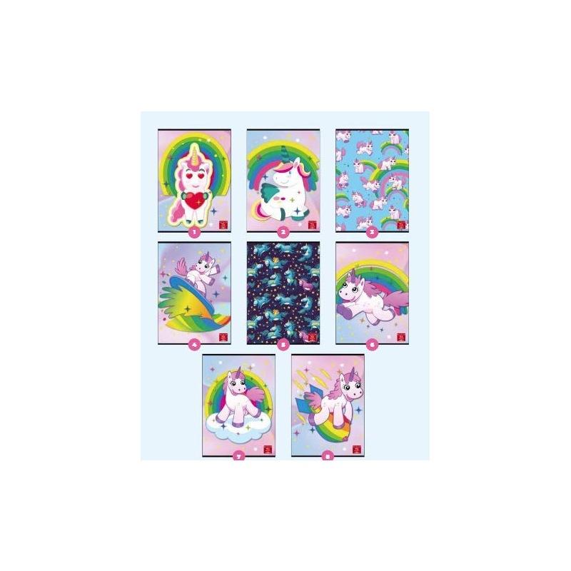 Pigna - maxi quaderno a4 unicorni - 50 ff/sh - carta 100 gr