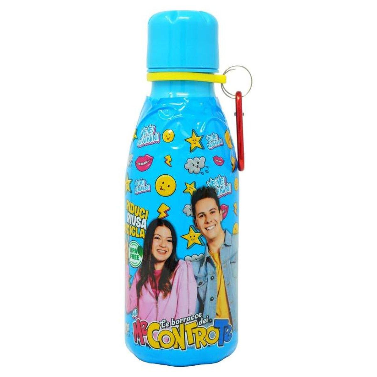 Borraccia ecofriendly bicolor 430 ml - me contro te