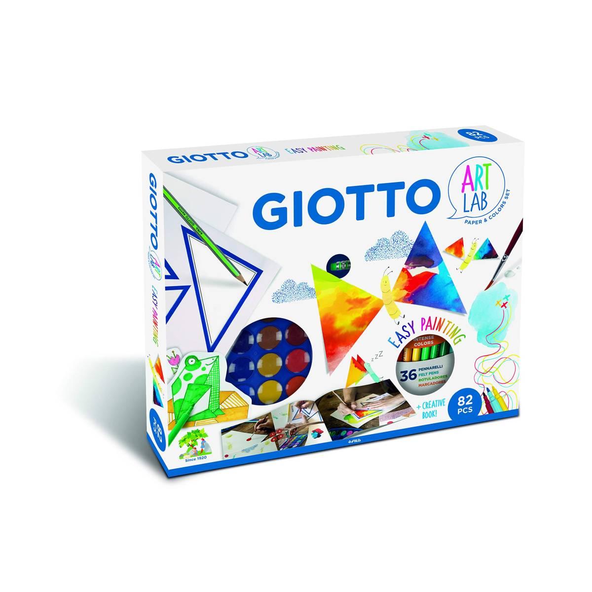 Giotto art lab - paper & color set - giotto art lab easy painting