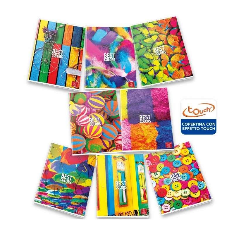 Pigna - maxi quaderno a4 best colors - 50 ff/sh - carta 100 gr