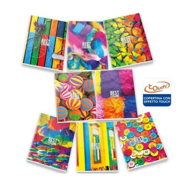 Pigna - maxi quaderno a4 best colors - 50 ff/sh - carta 100 gr