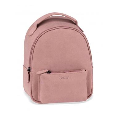 Zainetto in camoscio rosa comix trend & cute