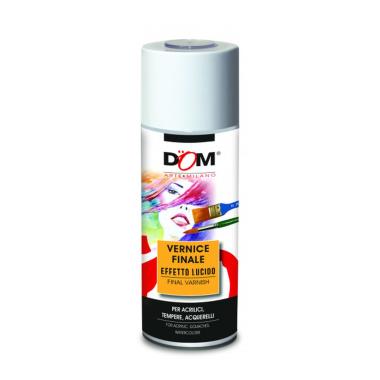 Dom - vernice finale acrilica effetto lucido - bomboletta 400 ml