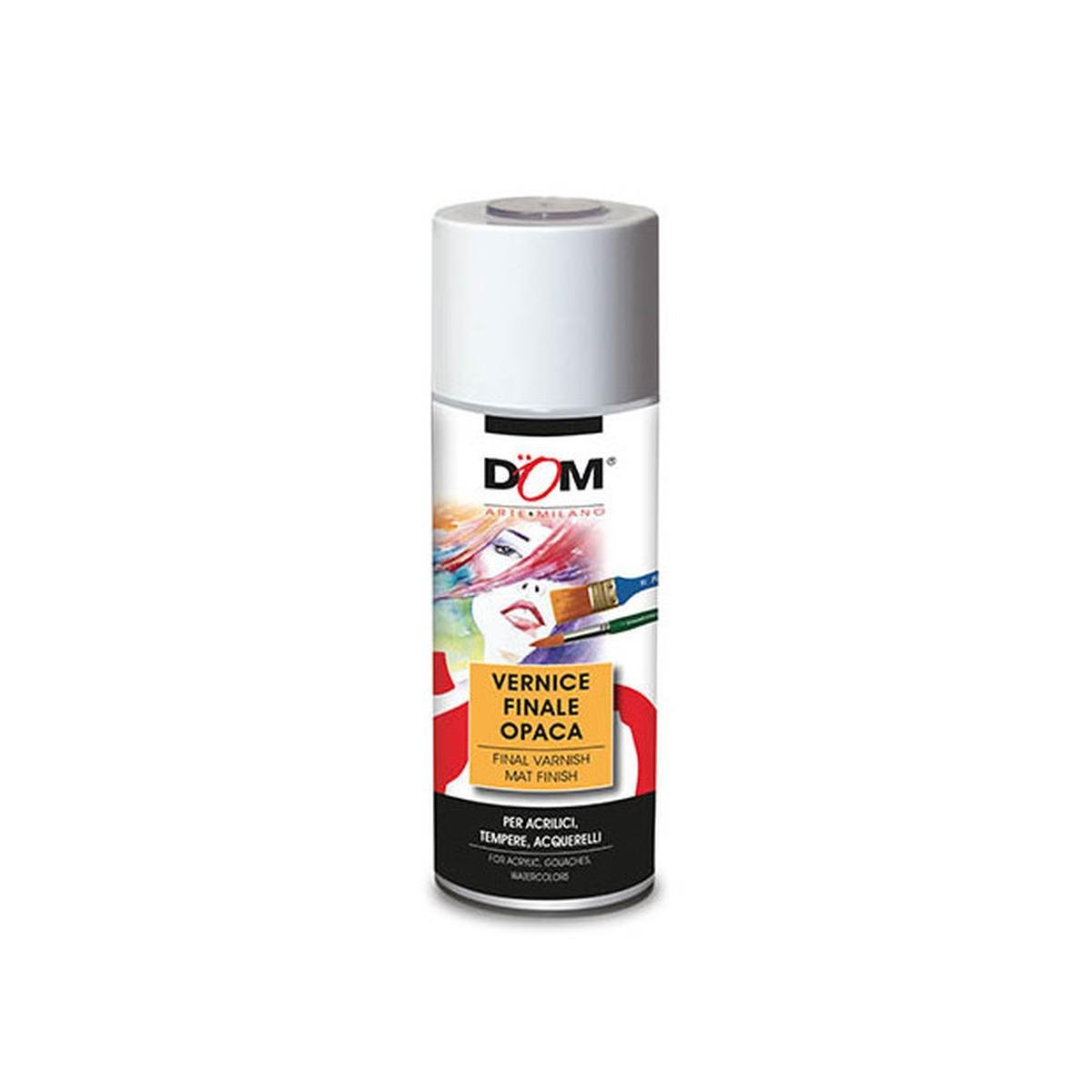 Dom - vernice finale opaca - bomboletta 400 ml