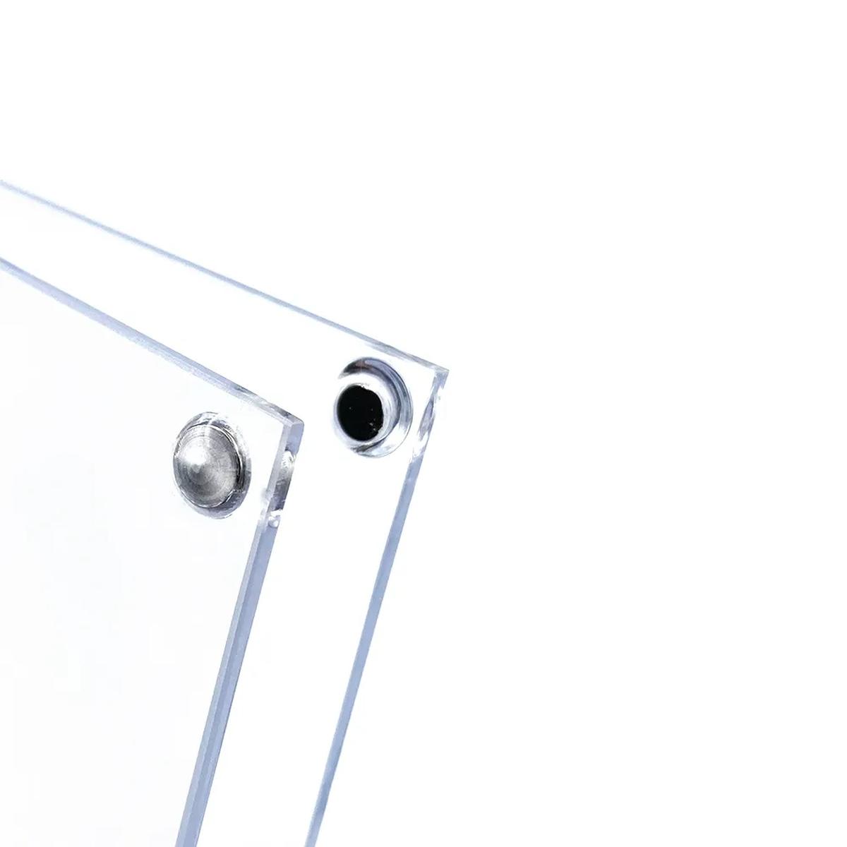 Lebez - portadepliant verticale base a ?l? - 16 x 24 cm