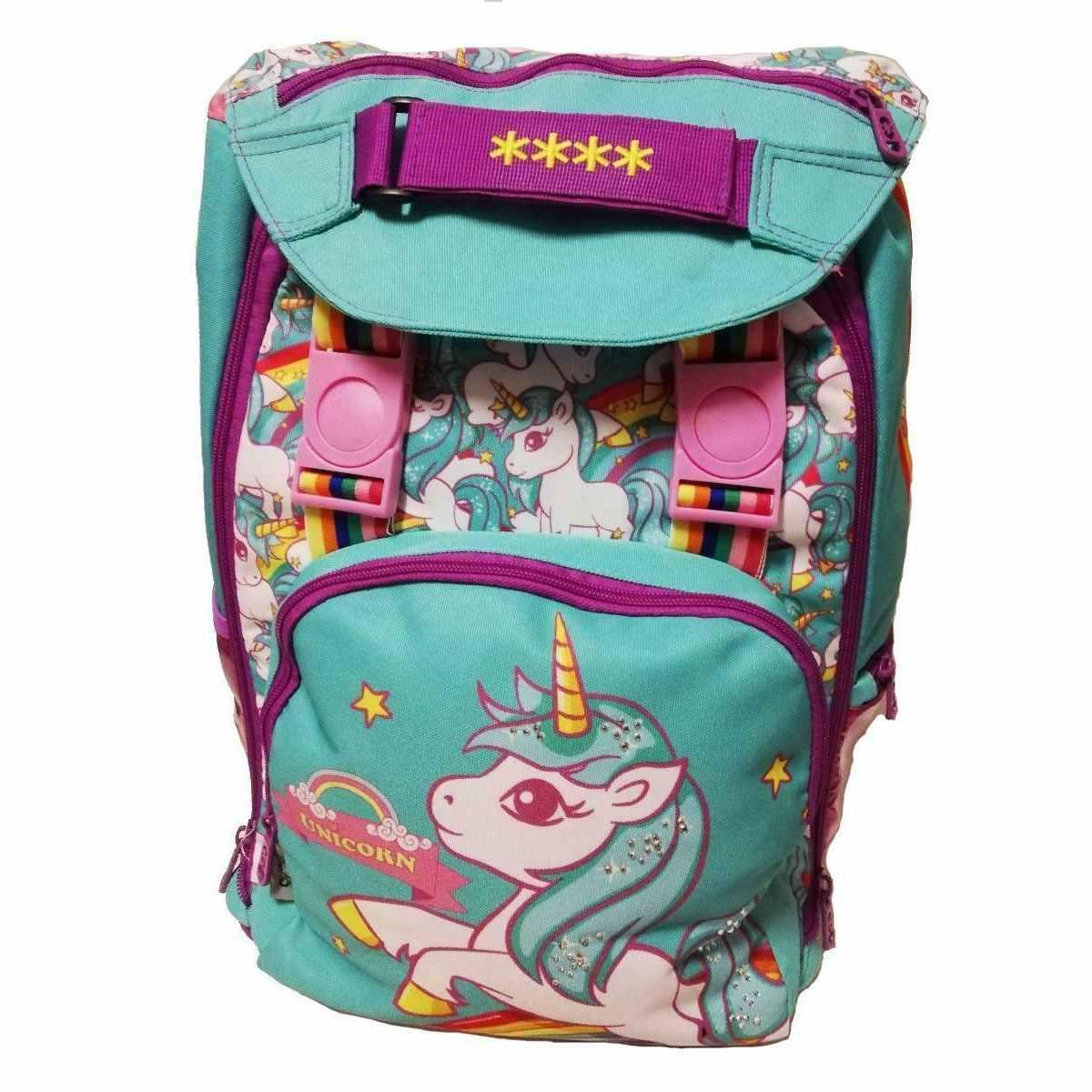 Zaino estensibile con diario segreto unicorno