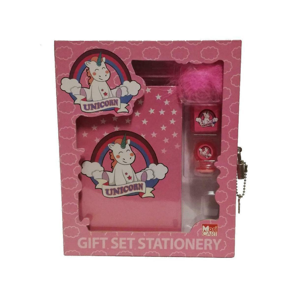 Zaino estensibile con diario segreto unicorno