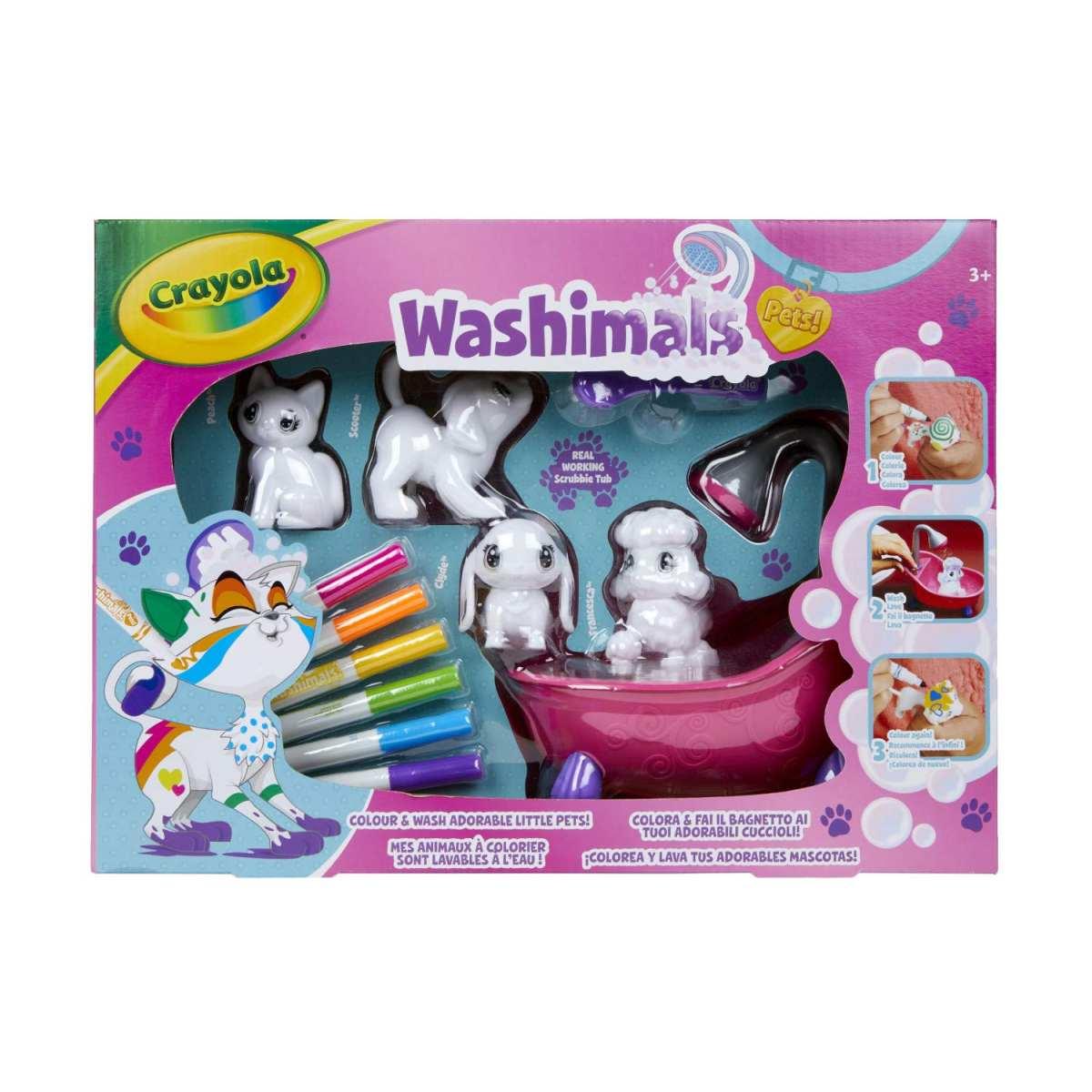 Crayola washimals set attivita' cucciolini