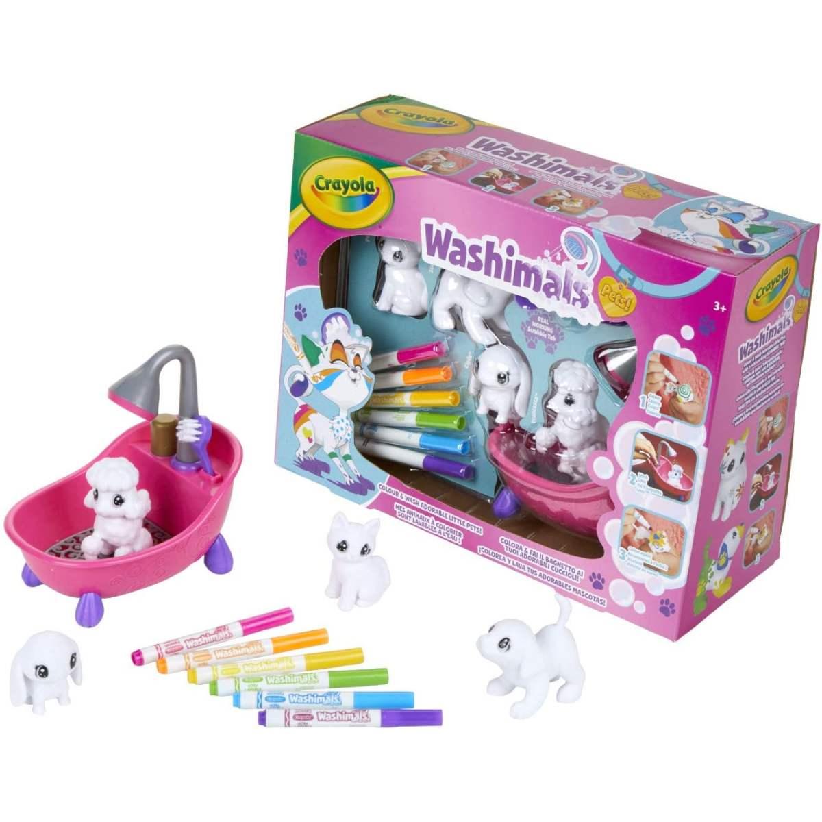 Crayola washimals set attivita' cucciolini