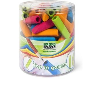 Lebez - top per matite in gomma - colori assortiti