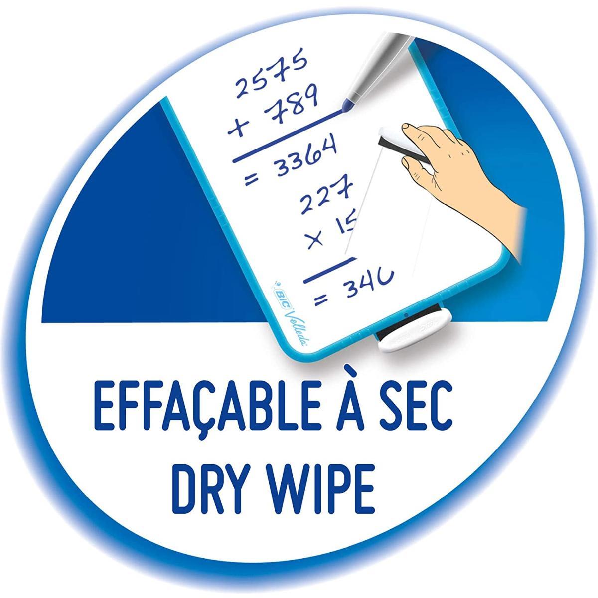 Bic velleda - roll 100 x 200 cm - foglio lavagna adesivo cancellabile a secco -